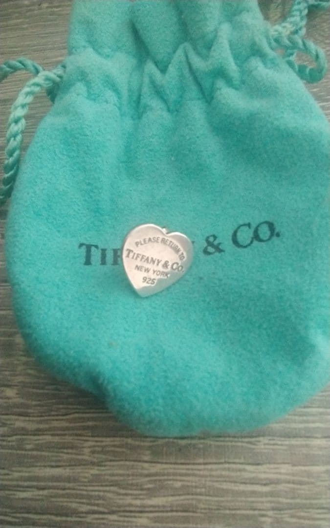 Tiffany & Co. ハート型チャーム シルバー925　片方のみ