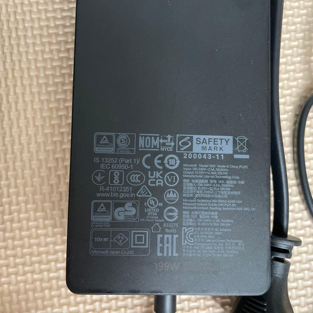 Surface dock 2 純正　充電器　バッテリー　ドック