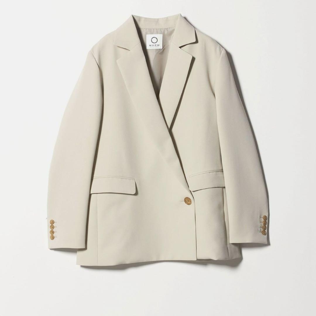 【MARW UNITED ARROWS】バック アシンメトリー ジャケット