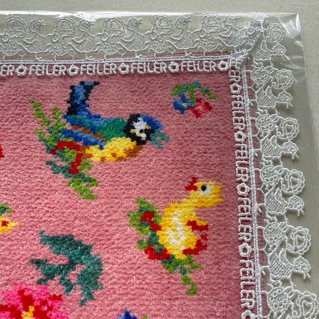 新品未使用⭐︎近沢レース　フェイラー　ハンカチ　ティッシュポーチ　ハイジ　コラボ