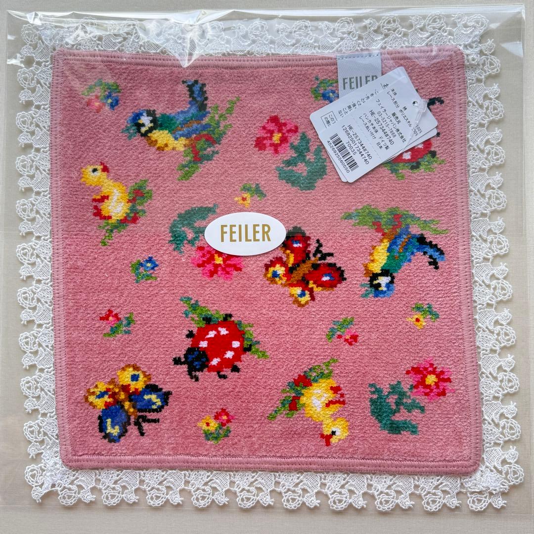 新品未使用⭐︎近沢レース　フェイラー　ハンカチ　ティッシュポーチ　ハイジ　コラボ