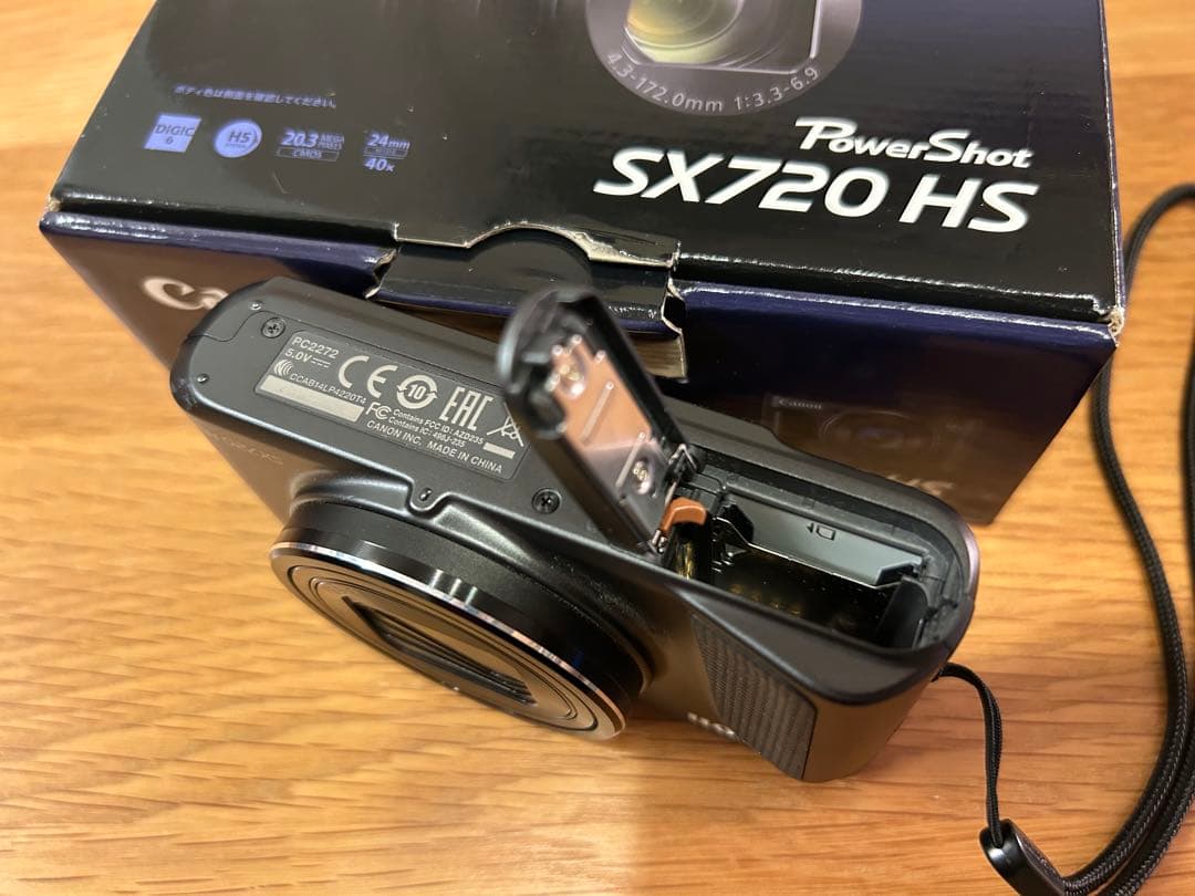 Canon PowerShot SX720 HS 黒