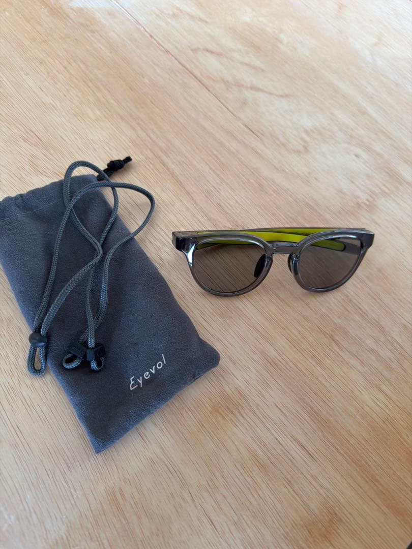 美品 eyevol LEIFER3 GRY-LY-MGYPL-M.GR偏光レンズ