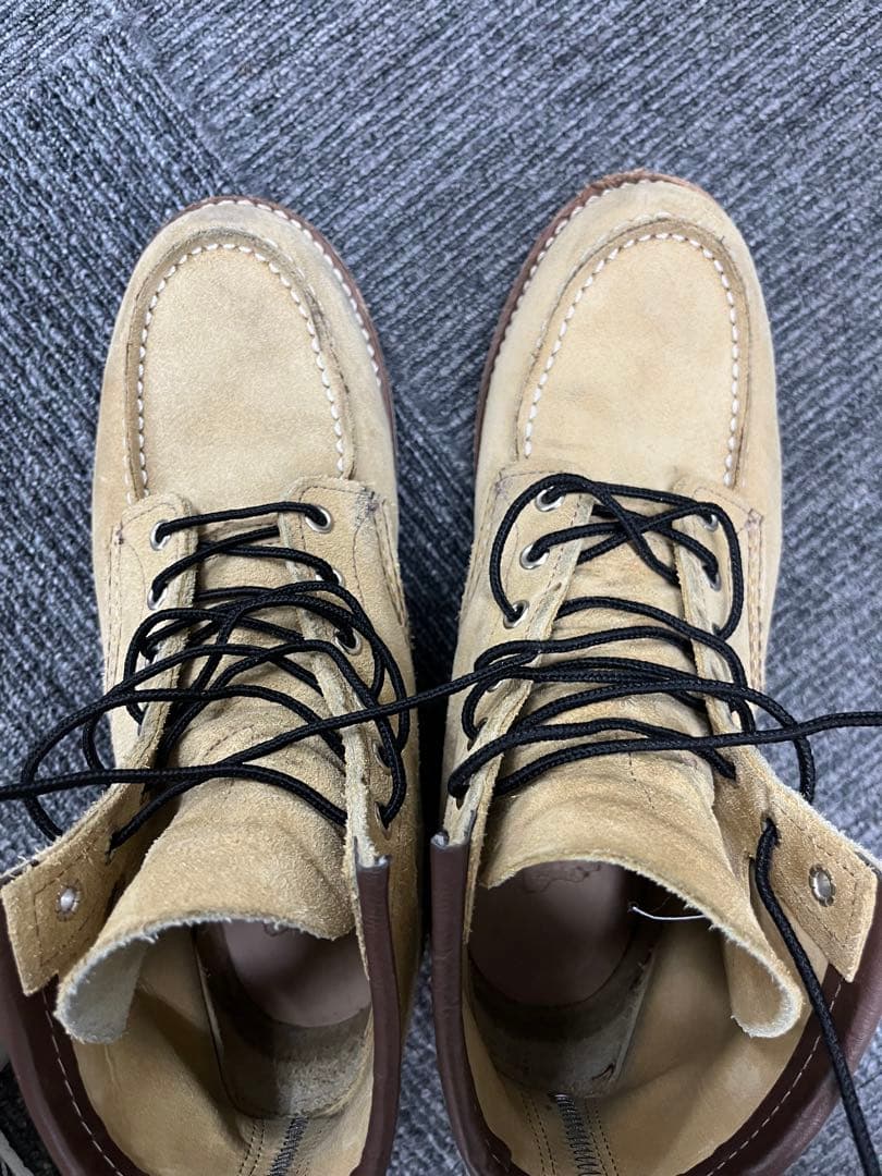 RED WING 6-inch Classic Moc US9スウェード8833