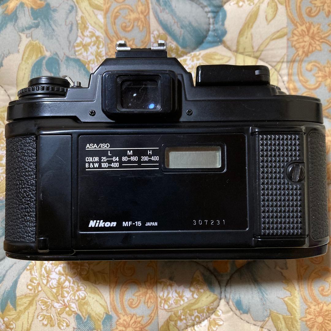 【美品】NIKON FG ブラック MF15付属