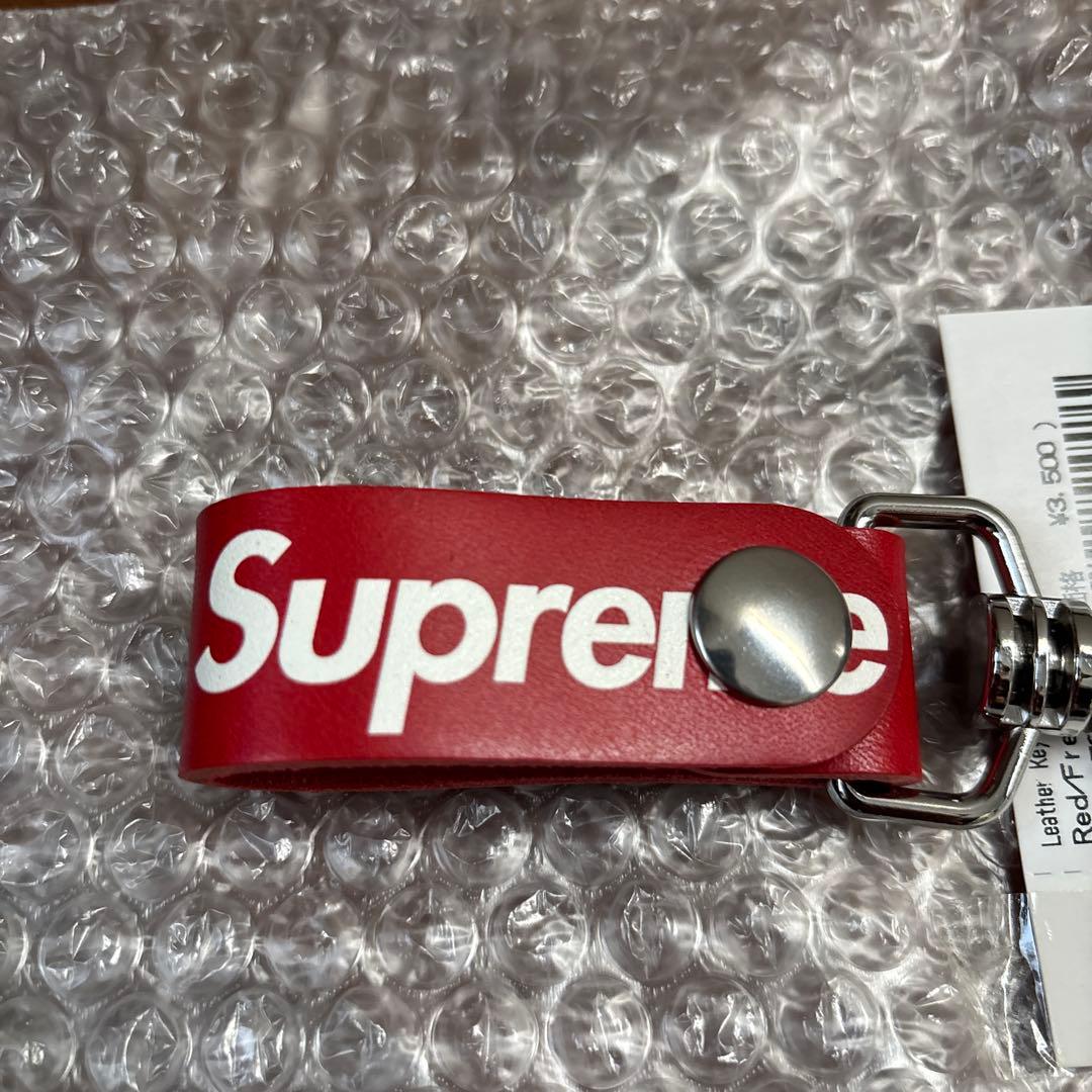 【新品未使用】supreme Leather Key Loop