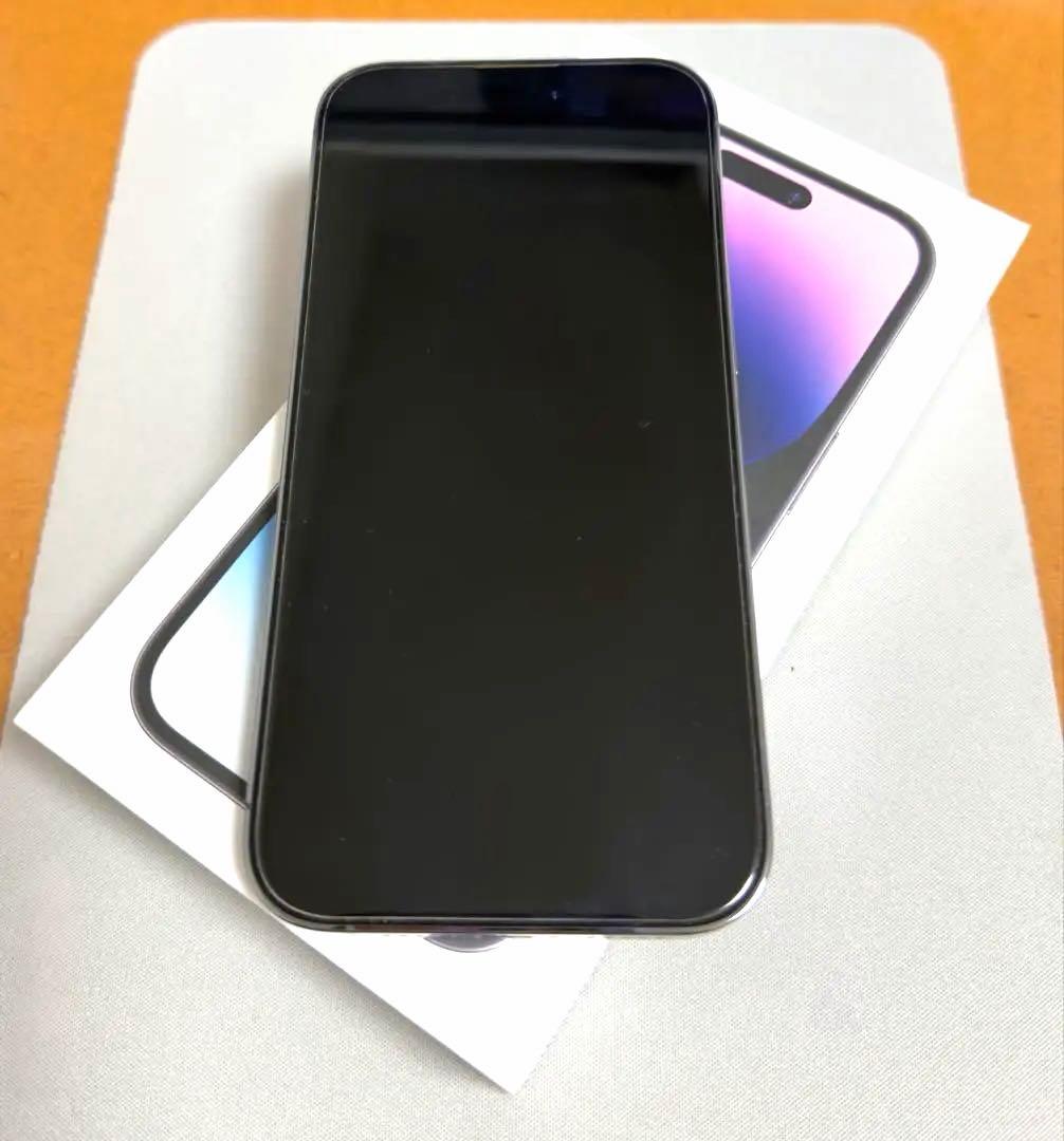iPhone 14 Pro 256GB ディープパープル　　　（初期化済）