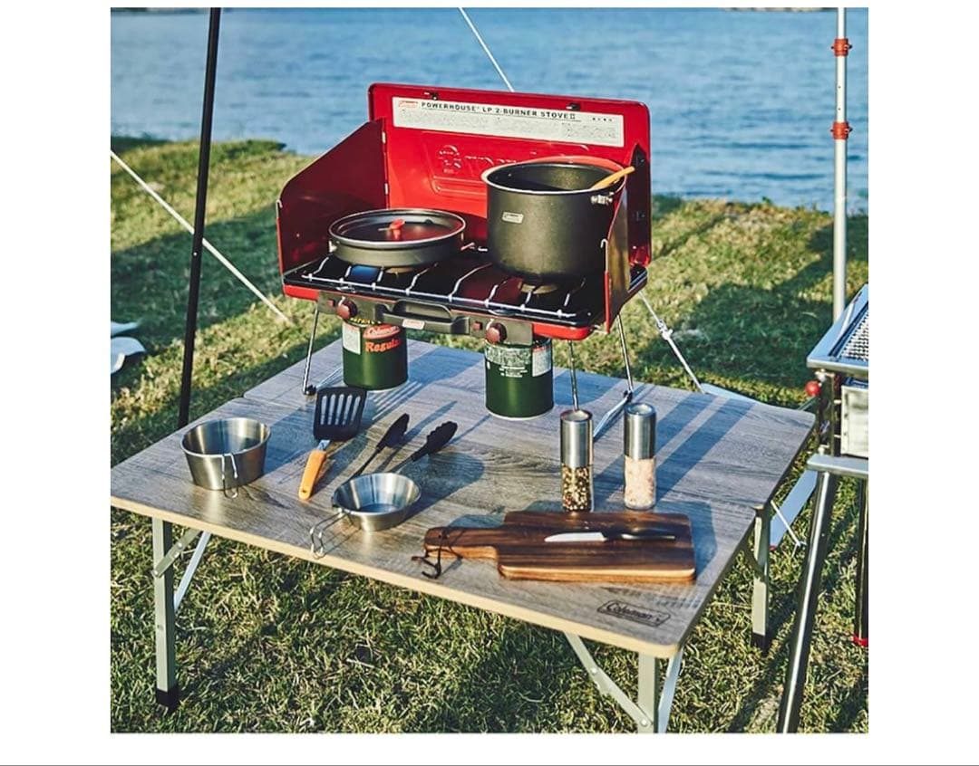 コールマンテーブル フォールディングリビングテーブル 90 収納袋付き