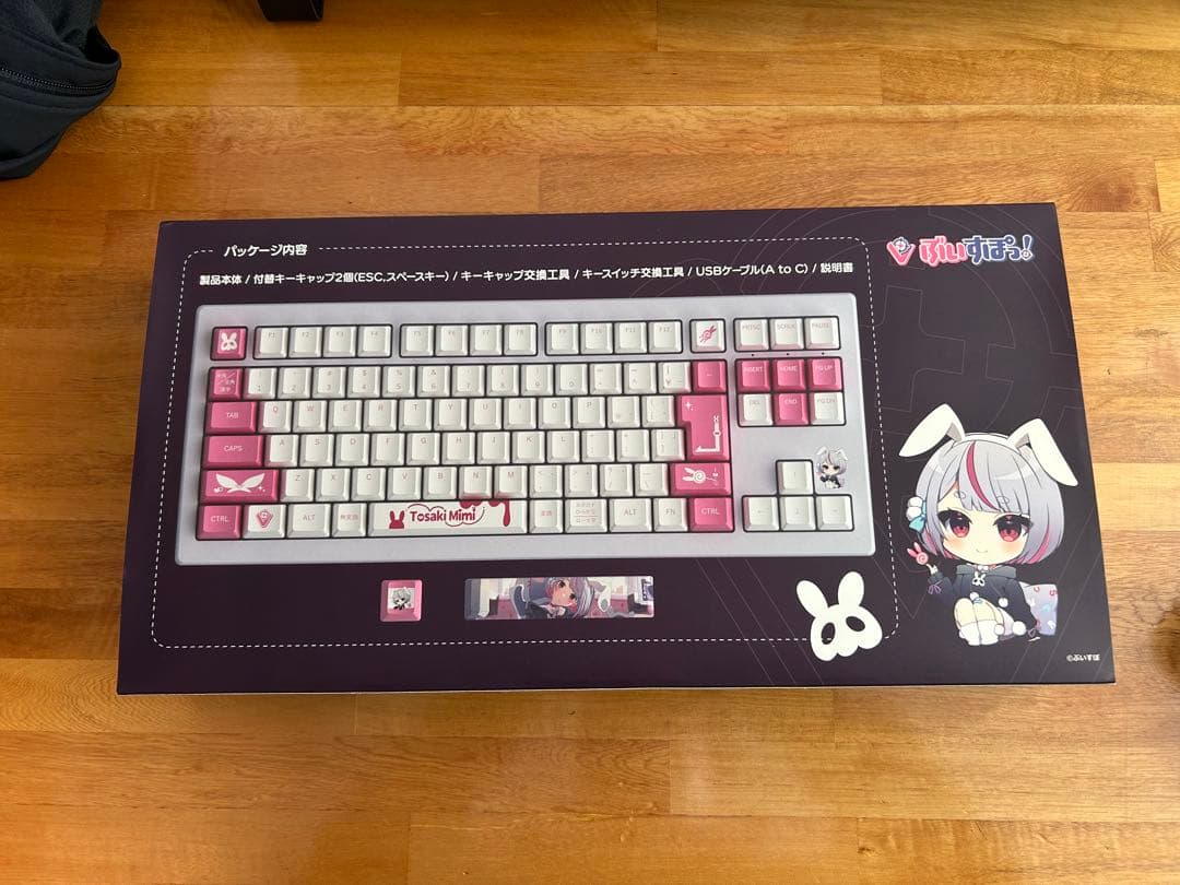 ぶいすぽっ！VSPO!GEAR ゲーミングキーボード兎咲ミミ