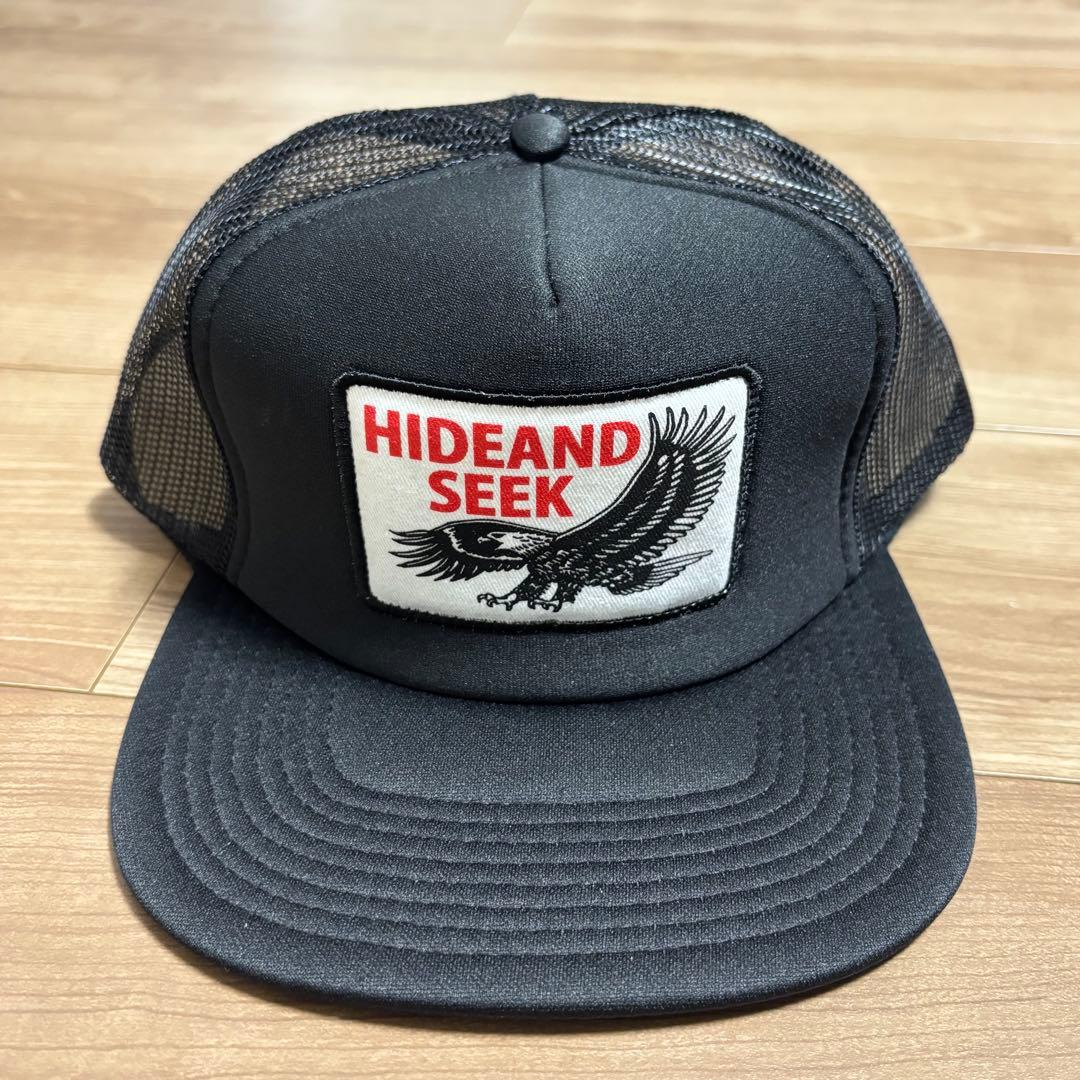 HIDE AND SEEKハイドアンドシーク メッシュ キャップ 新品未使用