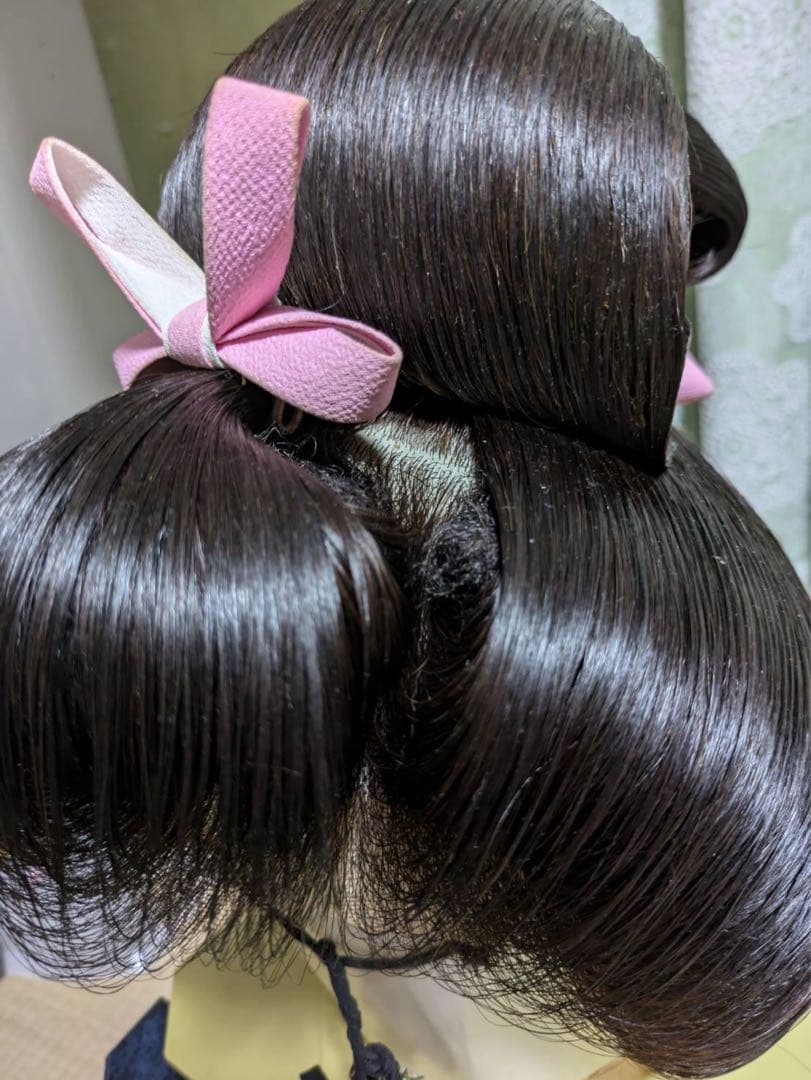 1週間限定セール　日本髪かつら　婚礼かつら　花嫁かつら　かんざしセット付き