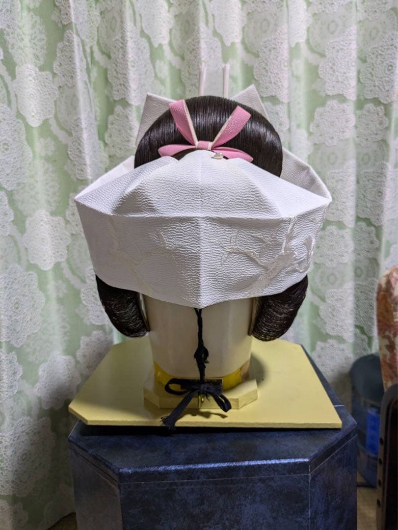 1週間限定セール　日本髪かつら　婚礼かつら　花嫁かつら　かんざしセット付き