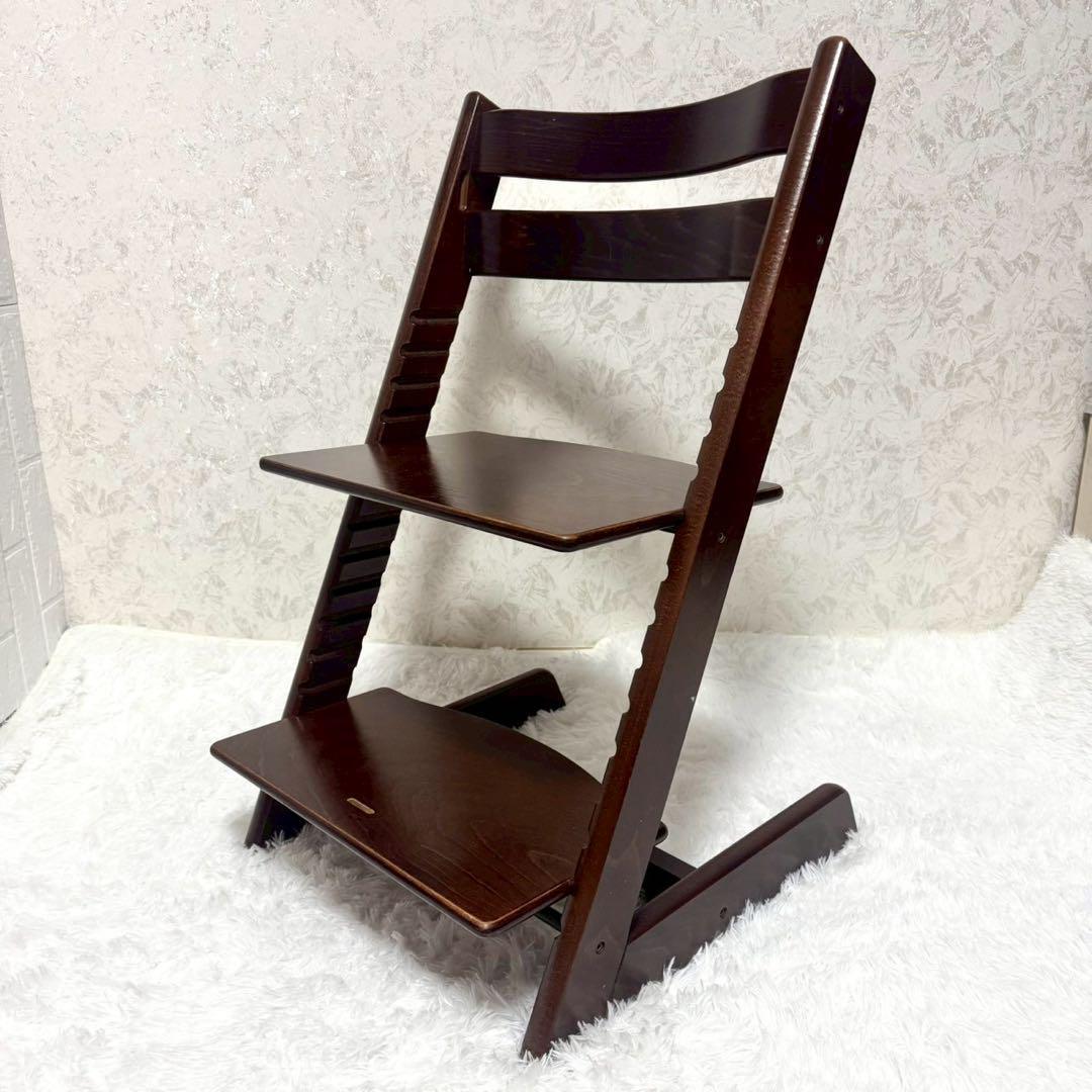 【美品】STOKKE　ストッケ　トリップトラップ　　ウォームブラウン