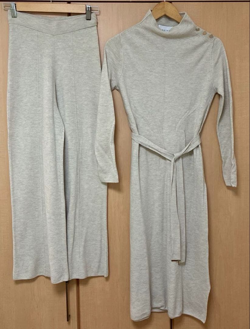 ベイジ beige ニットワンピース&パンツ　セット　サイズ2