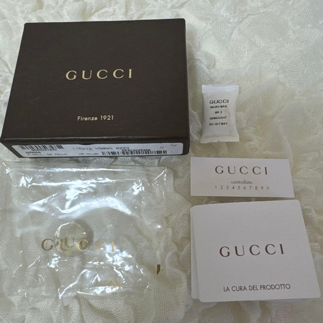 GUCCI インターロッキング ネックストラップ