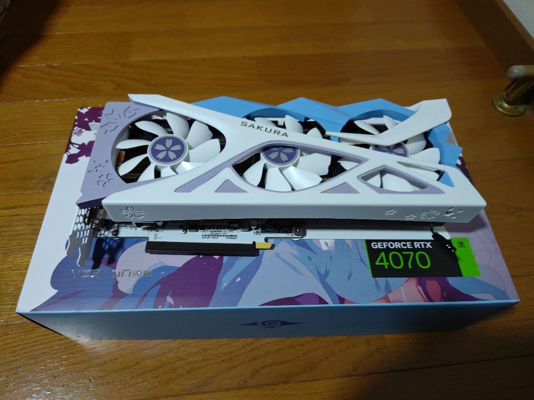 Yeston RTX4070 12GB 桜瞳 花嫁