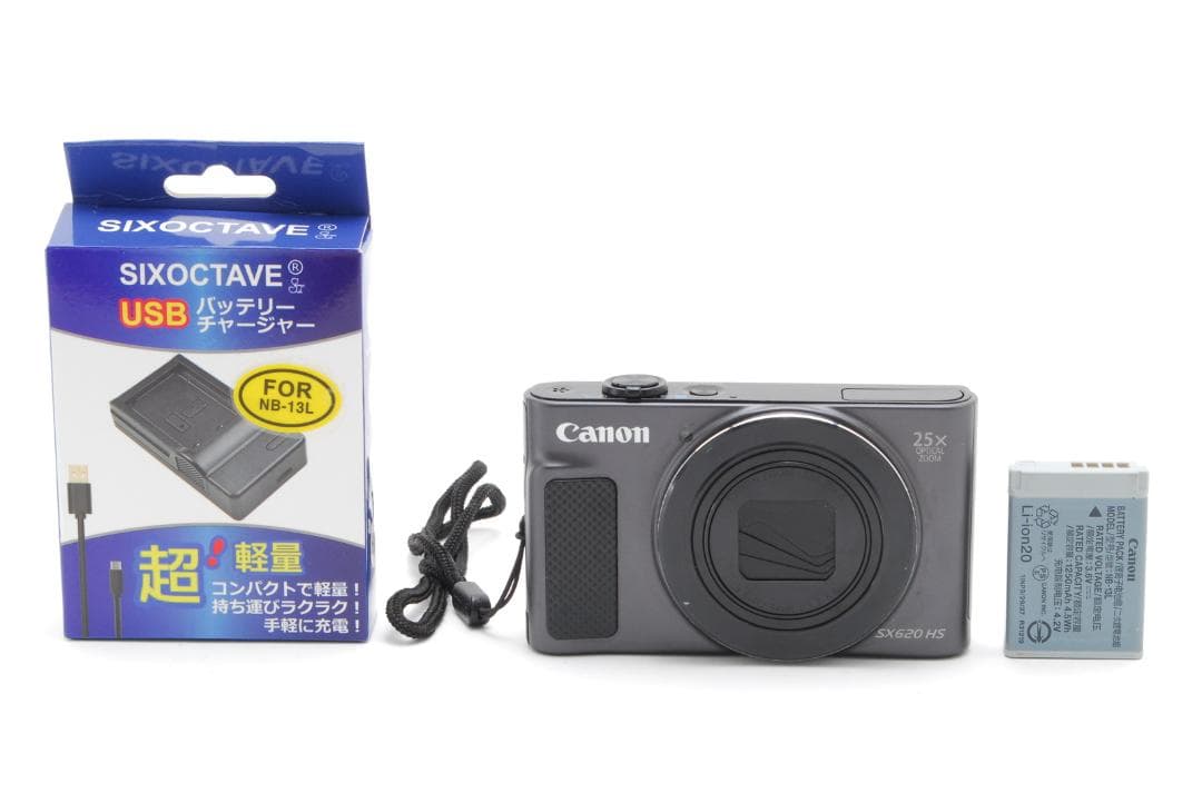 キヤノン Canon PowerShot SX620 HS ブラック