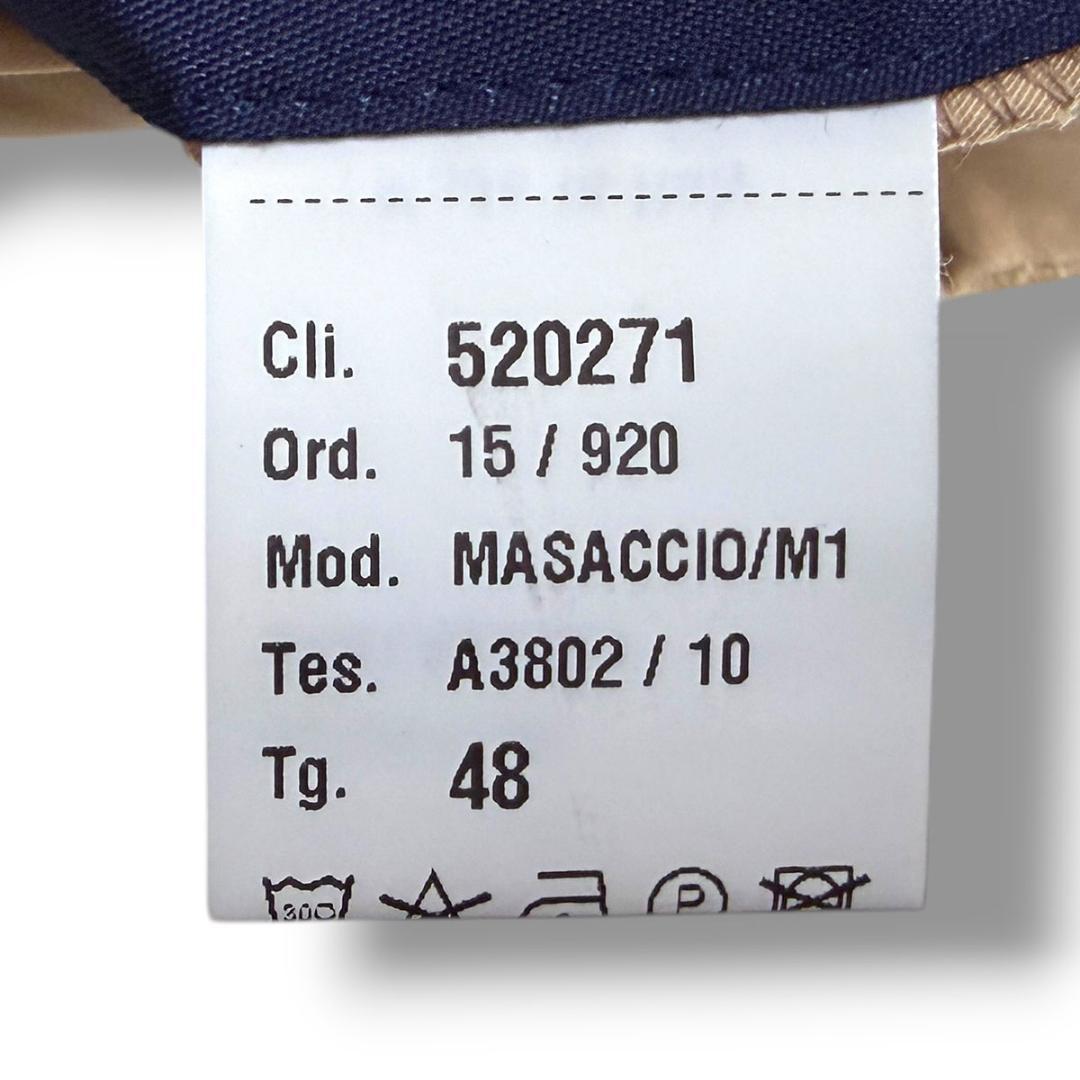 J7076未使用ジャブスアルキヴィオマサッチョエアリテクノコットン永クリースPT