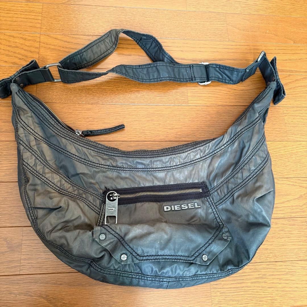 バッグ Diesel bag y2k Archive 2000s half moon