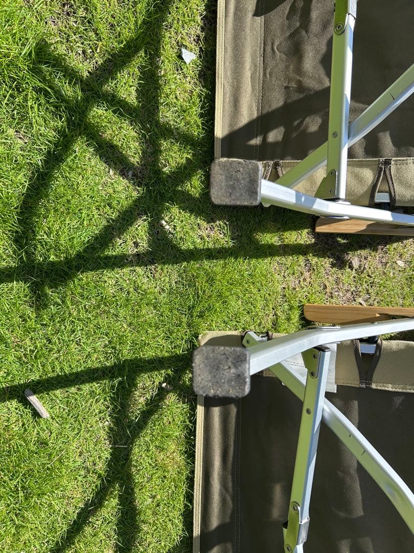 スノーピーク チェア2脚セット　クッション付き