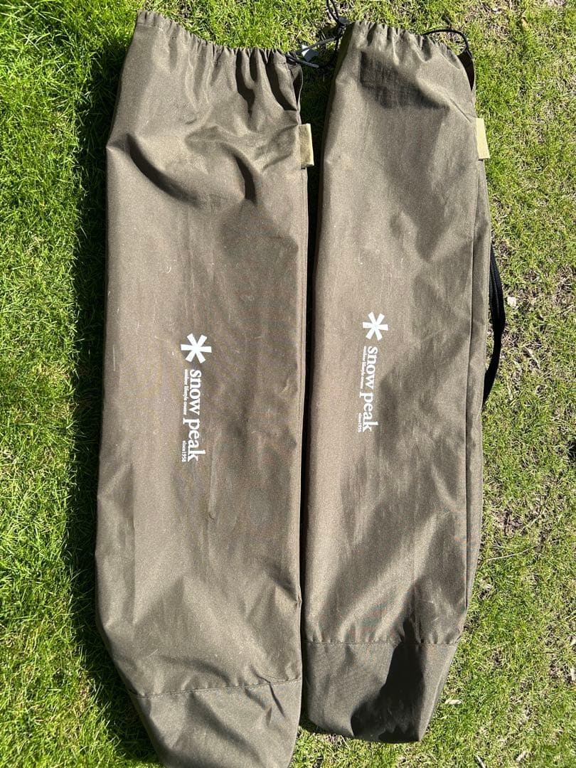 スノーピーク チェア2脚セット　クッション付き