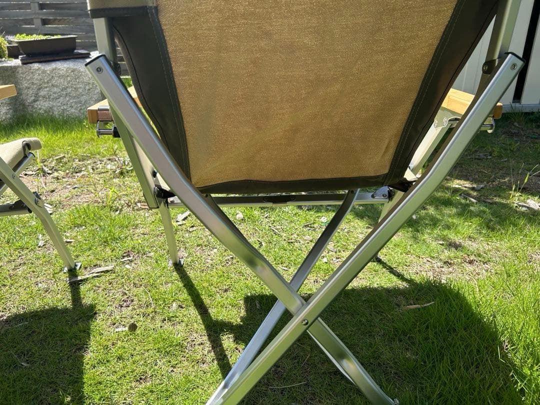 スノーピーク チェア2脚セット　クッション付き