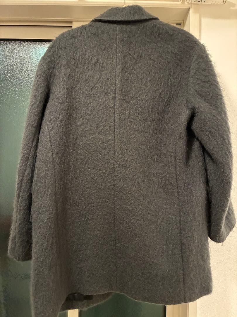 ウール×モヘヤブレンド シャギー ビッグ ジャケット　united arrows