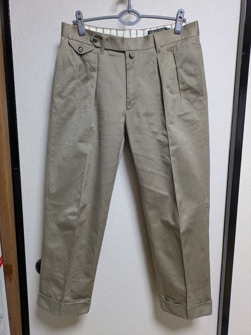 【極美品】　バーンストーマー　マッカーサー2 カーキXL　センタープレスカスタム