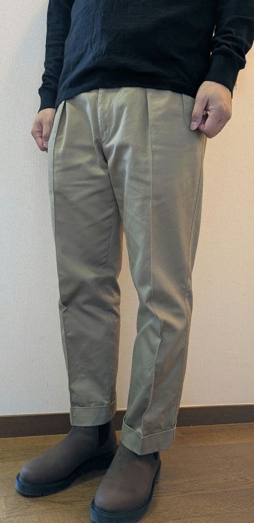 【極美品】　バーンストーマー　マッカーサー2 カーキXL　センタープレスカスタム