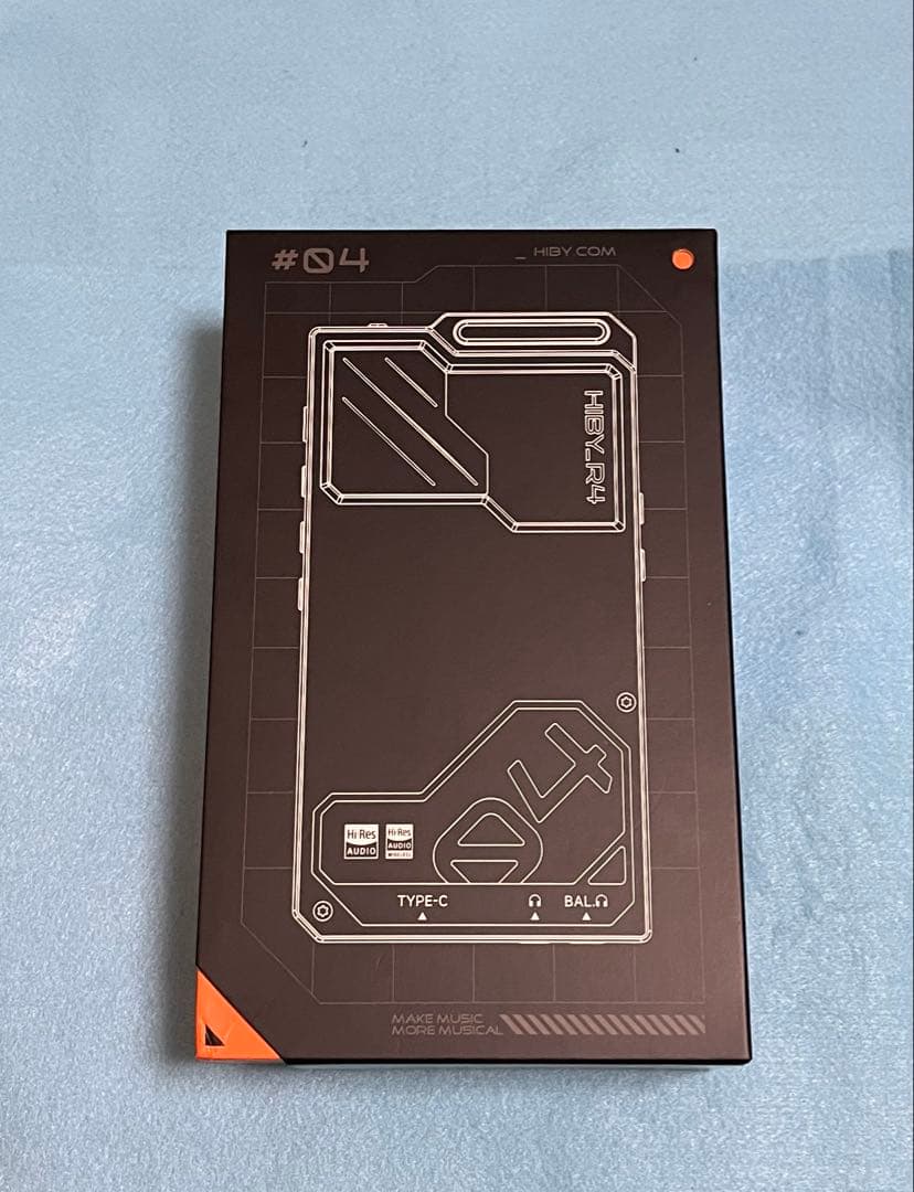 モチキ！付属品完備！HiBy R4 Android DAP