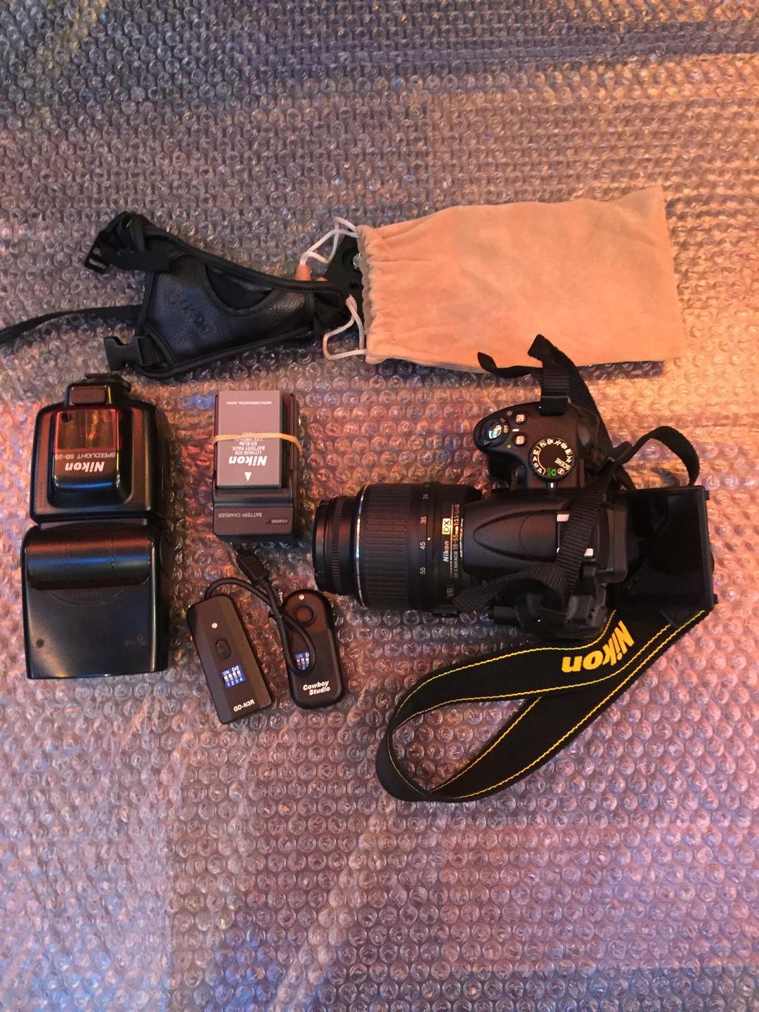 一眼レフカメラ　ニコンＤ5000．送料込みにしました。お値下げしました。