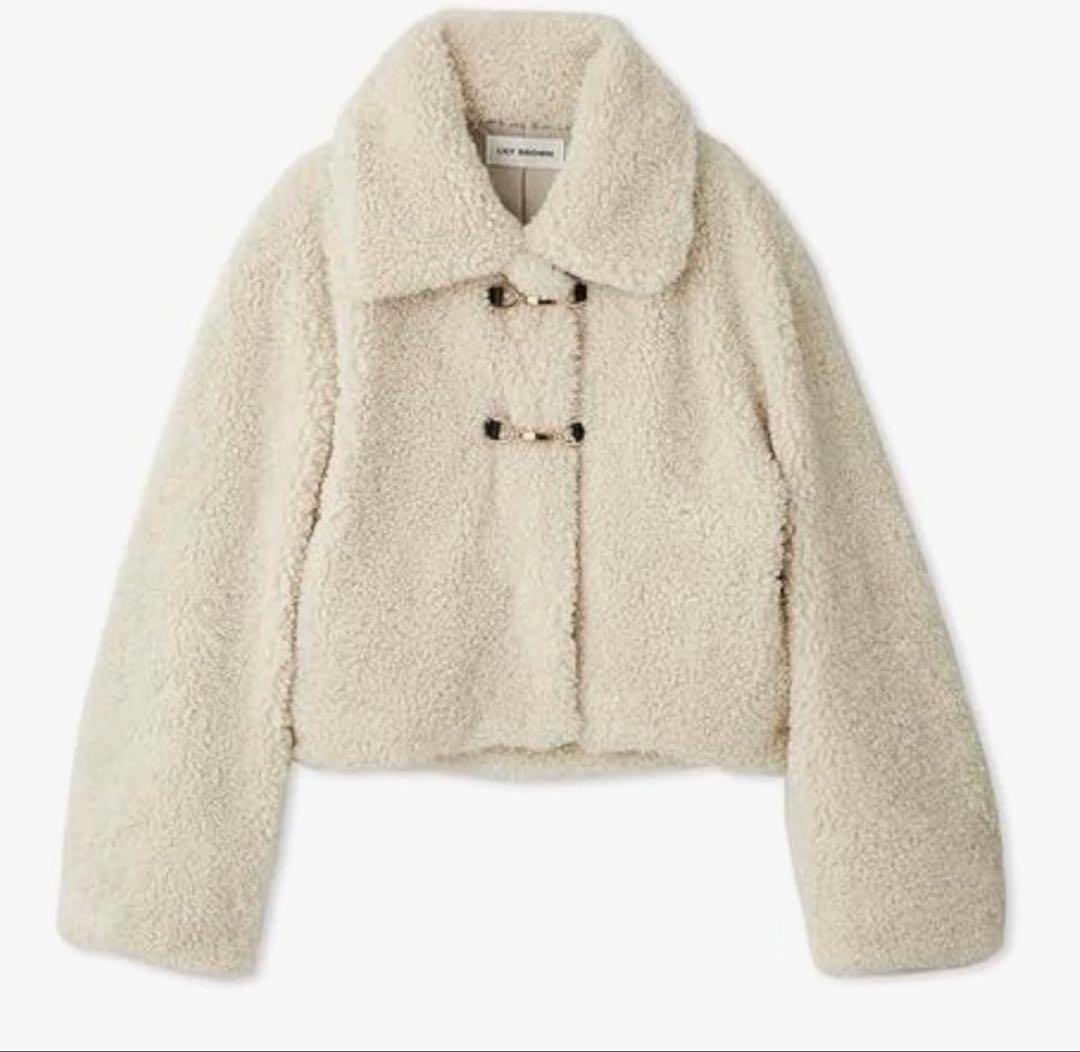 LILY BROWN バリエファーコート