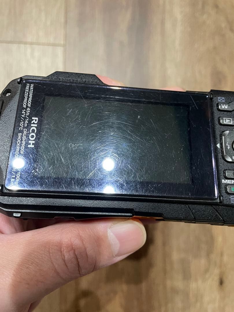 RICOH WG-50オレンジ コンパクトデジタルカメラ