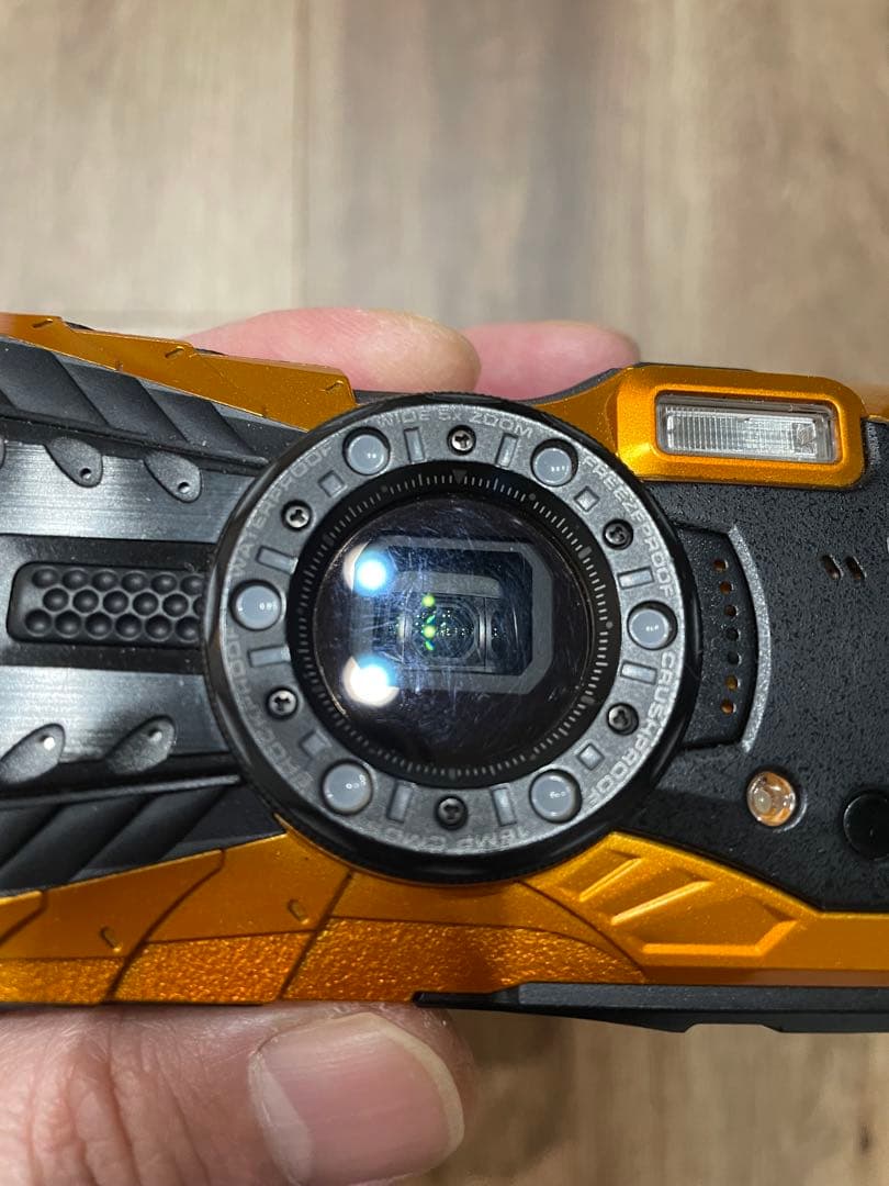 RICOH WG-50オレンジ コンパクトデジタルカメラ