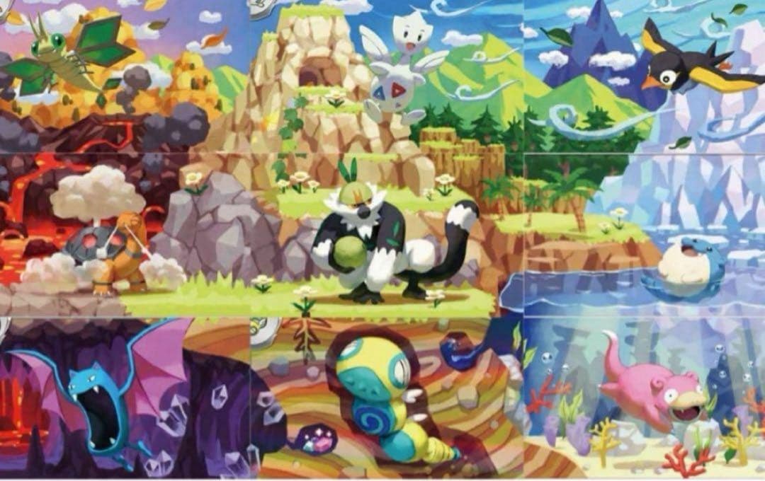 【30セット】ポケカ　つながるせかい　24種セット　みんなのすみか　イラスト