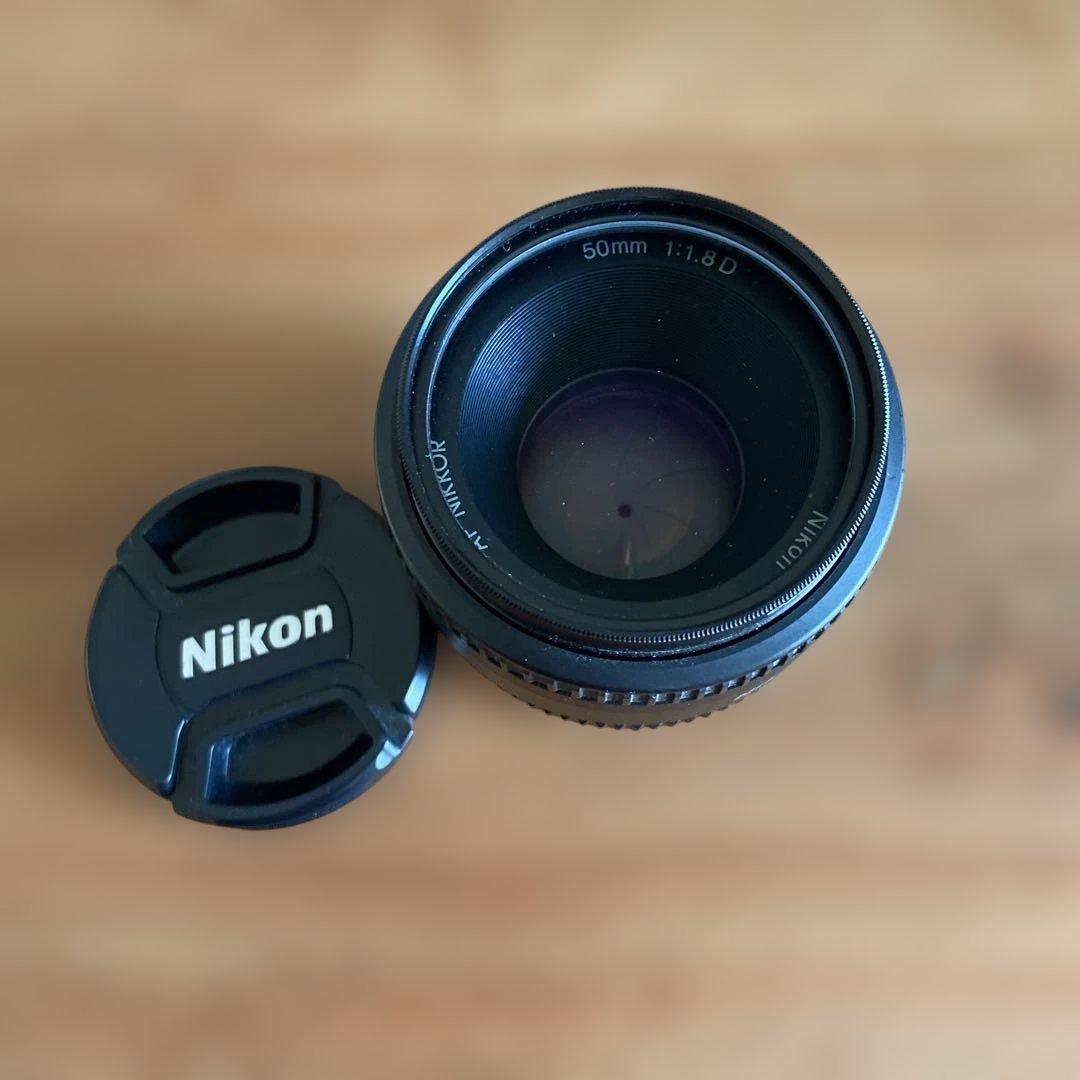 【美品】Nikon AF NIKKOR 50mm 1:1.8