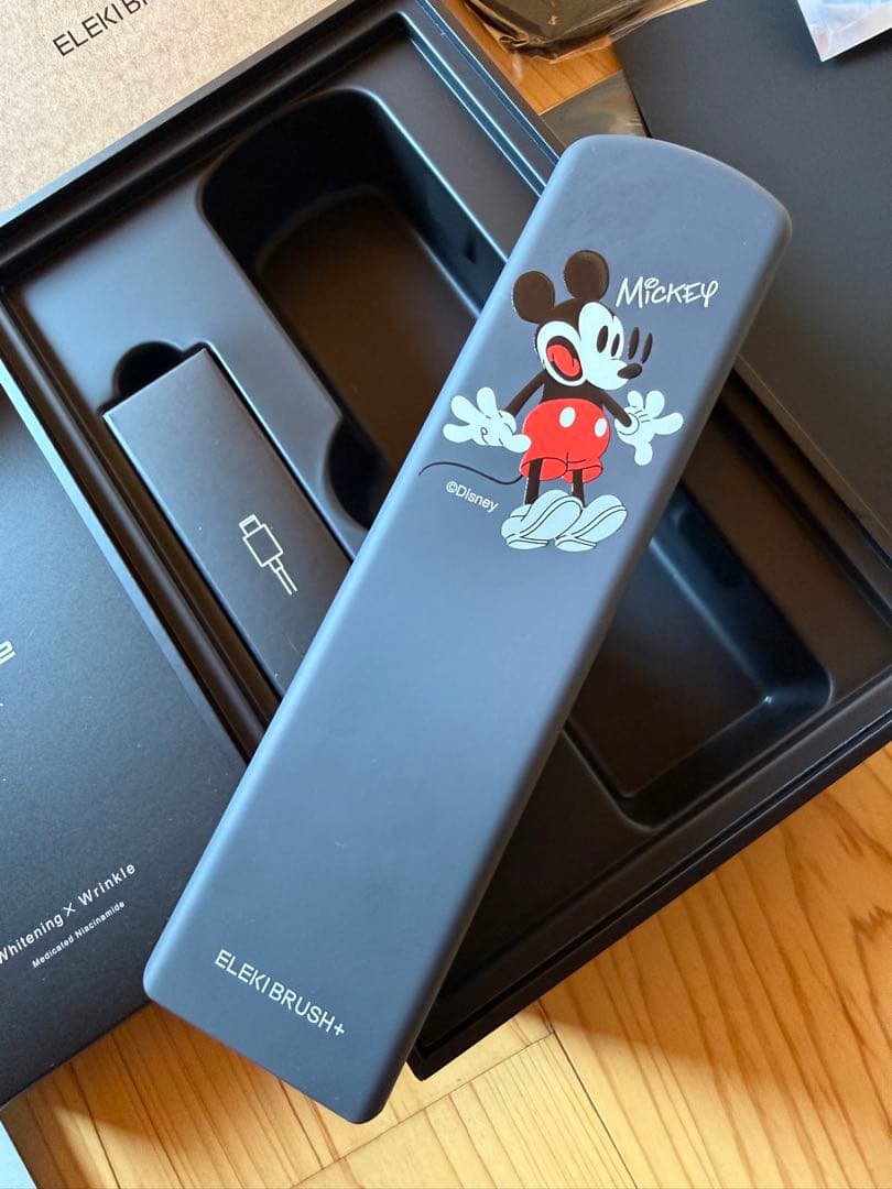 ブライト☆エレキブラシ＋限定ミッキーセット1式☆2026年1月購入☆新品同様