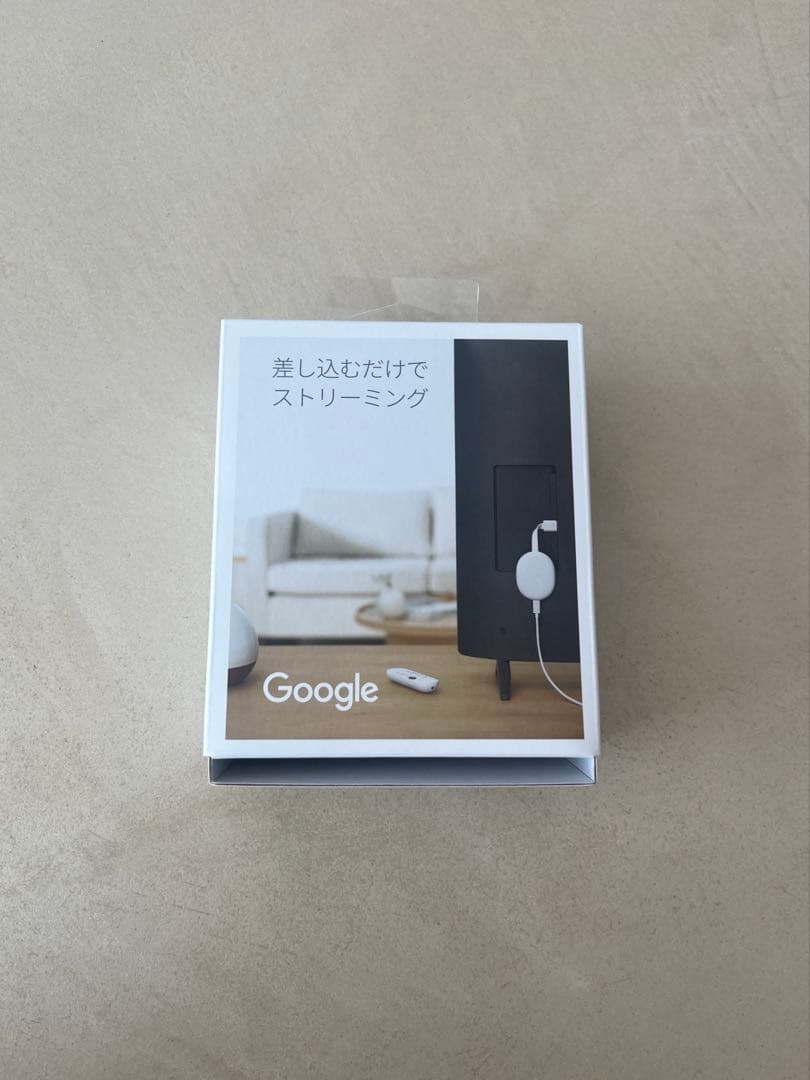 未開封　Chromecast with Google TV 4K