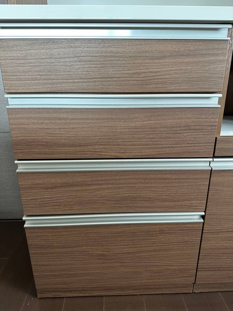 ニトリ キッチンボード RIGARE リガーレ 幅120 食器棚