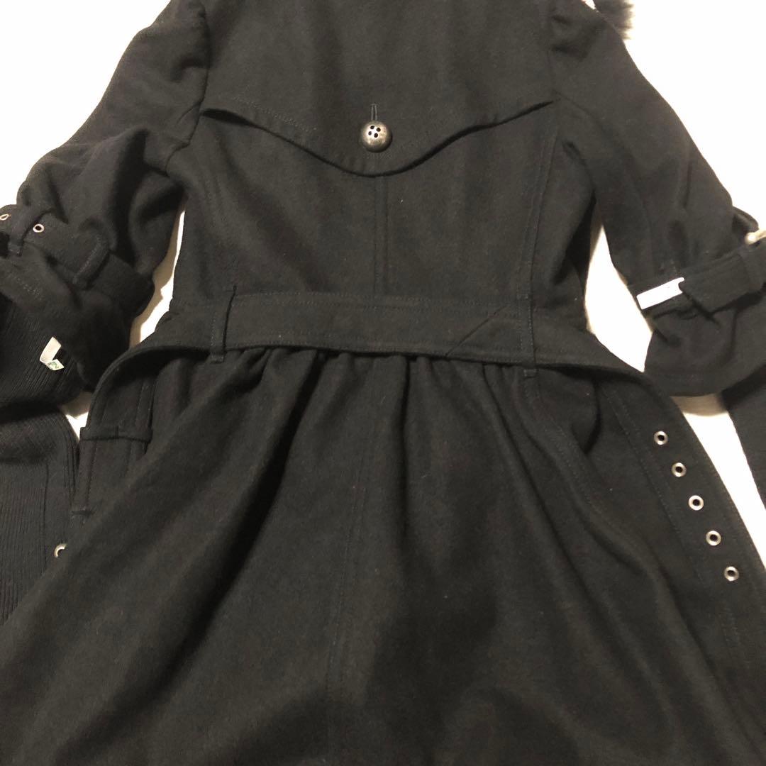 【希少】Burberry Blue label/ウールコート/38