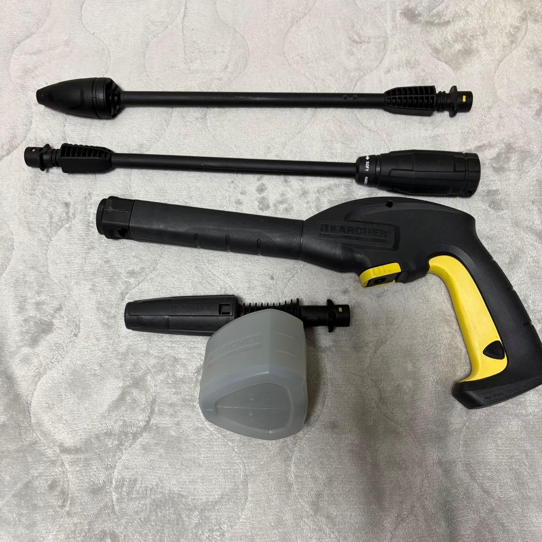KARCHER K2 サイレント 高圧洗浄機 静音 付属品多数