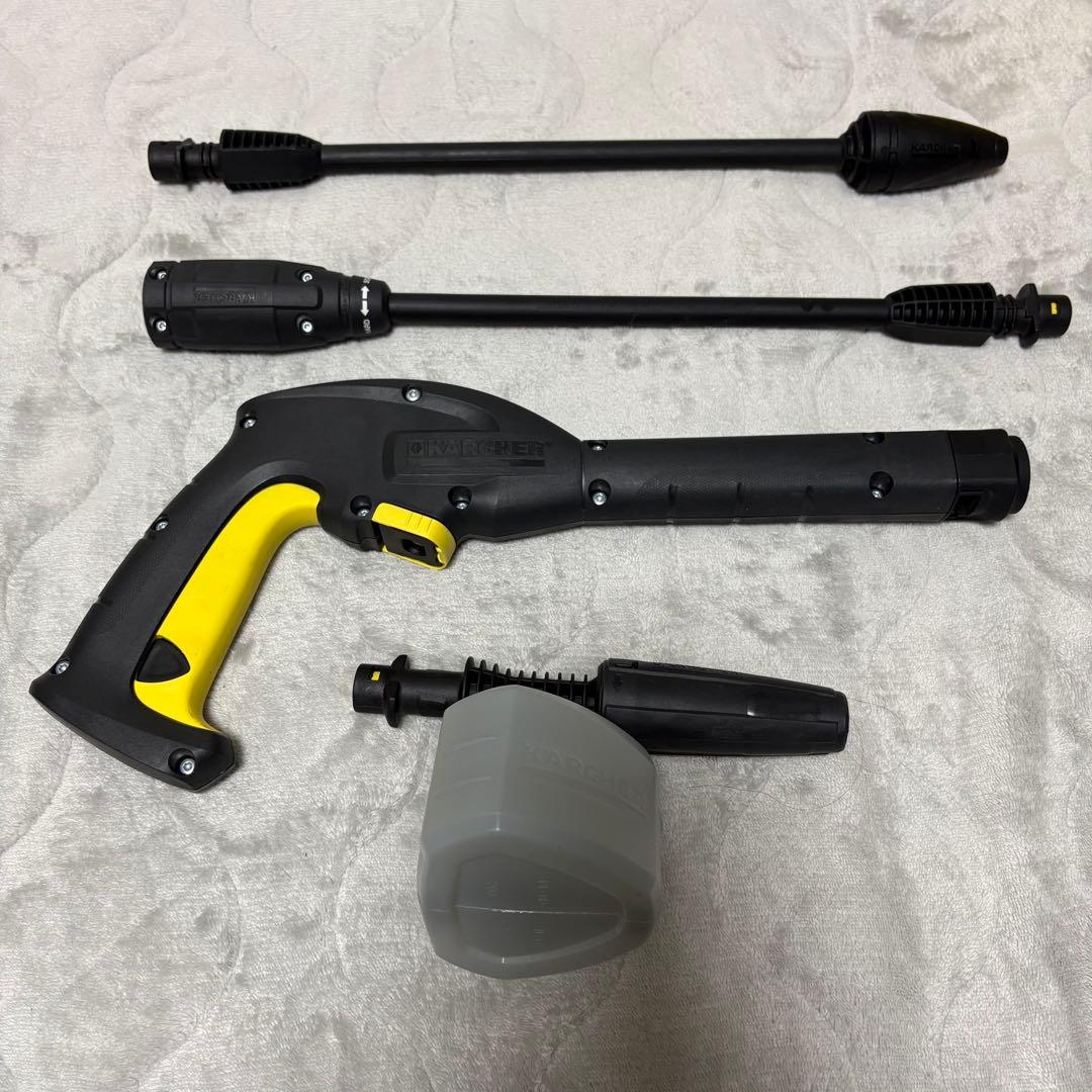 KARCHER K2 サイレント 高圧洗浄機 静音 付属品多数