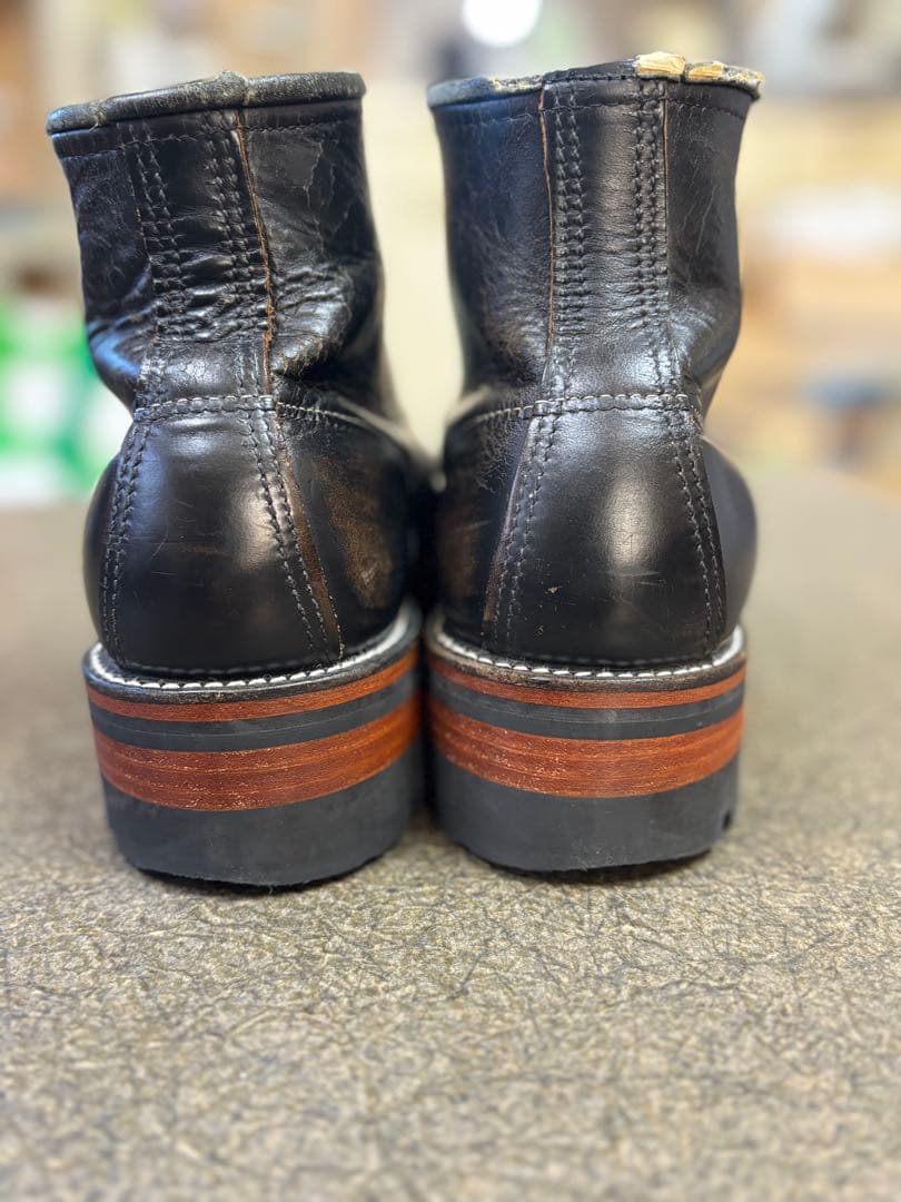 USA製 RED WING 茶芯レザー アイリッシュセッター 純正ファスナー付き