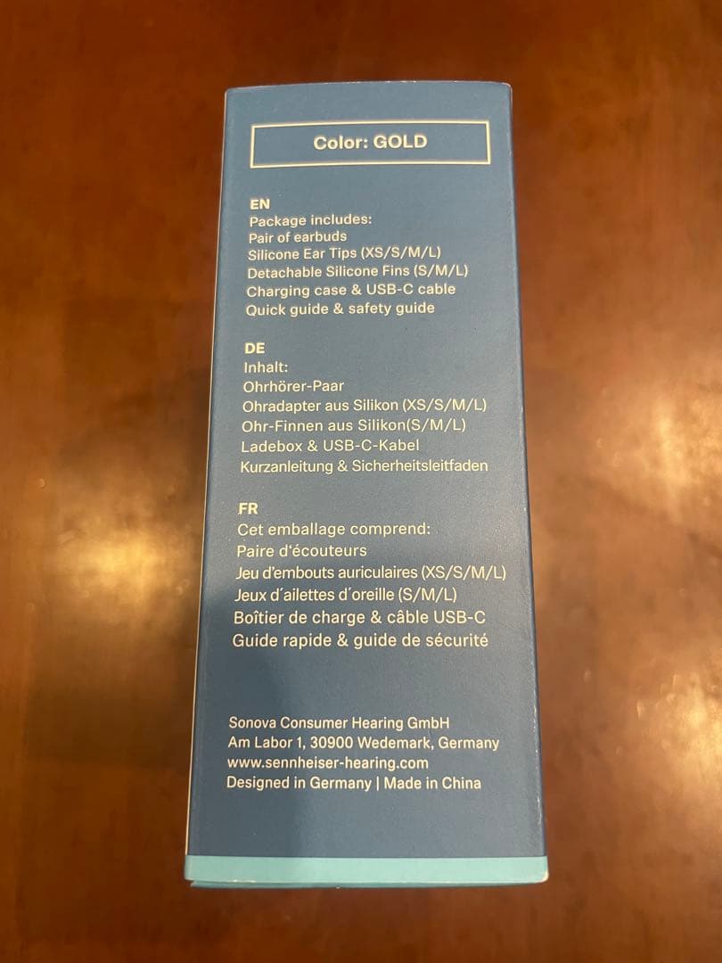 SENNHEISER MOMENTUMTrueWireless4 GOLD未開封