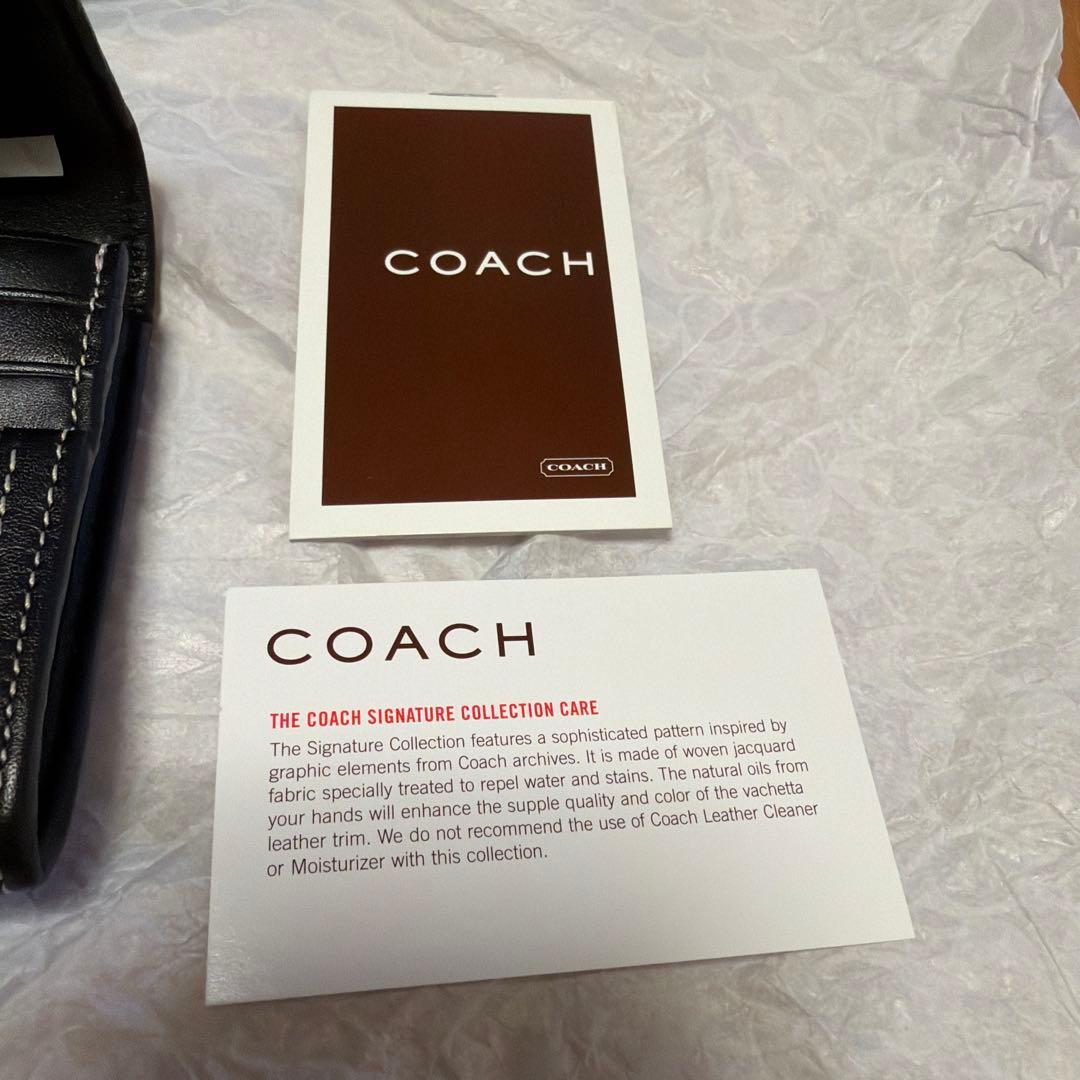 【ライナ】❤︎COACH ブラック 長財布 ❤︎