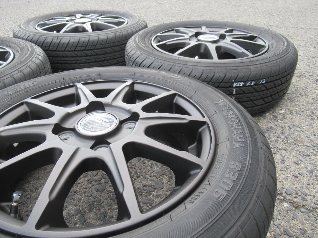 155/65R13 S306 シュナイダー アルト ラパン エッセ等 手渡しOK