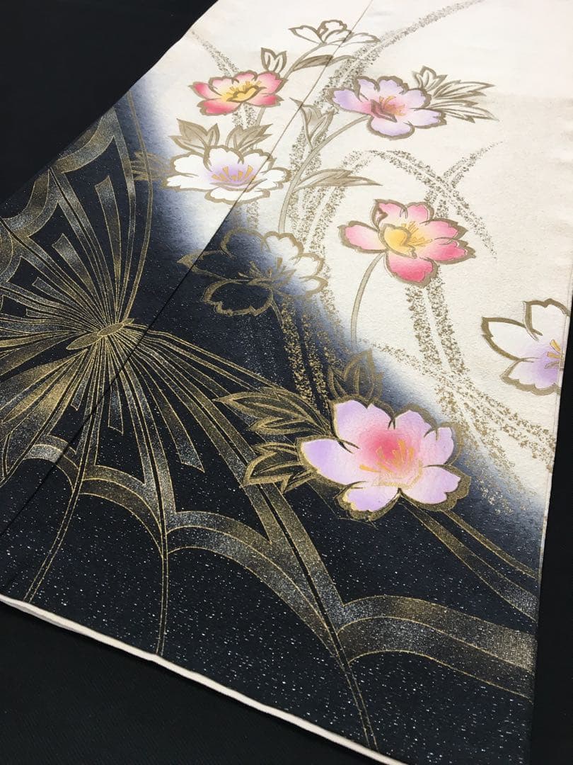 新春価格❗️人気色【訪問着】正絹　友禅