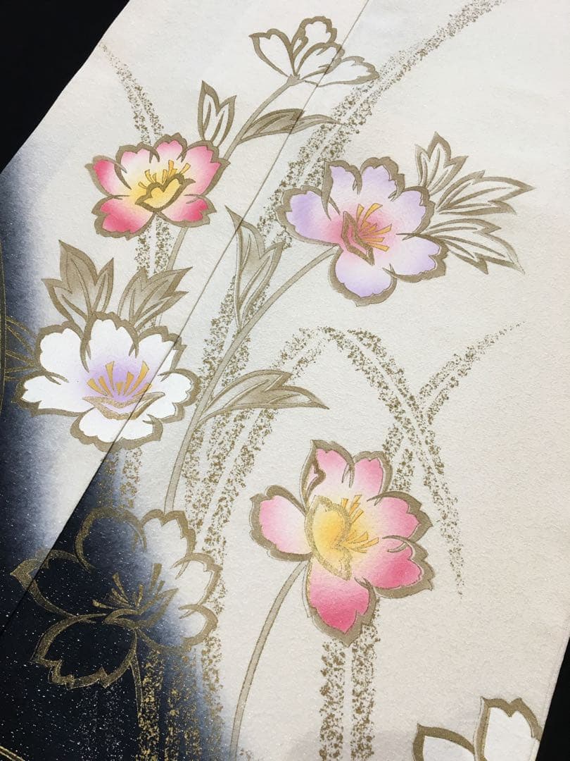 新春価格❗️人気色【訪問着】正絹　友禅