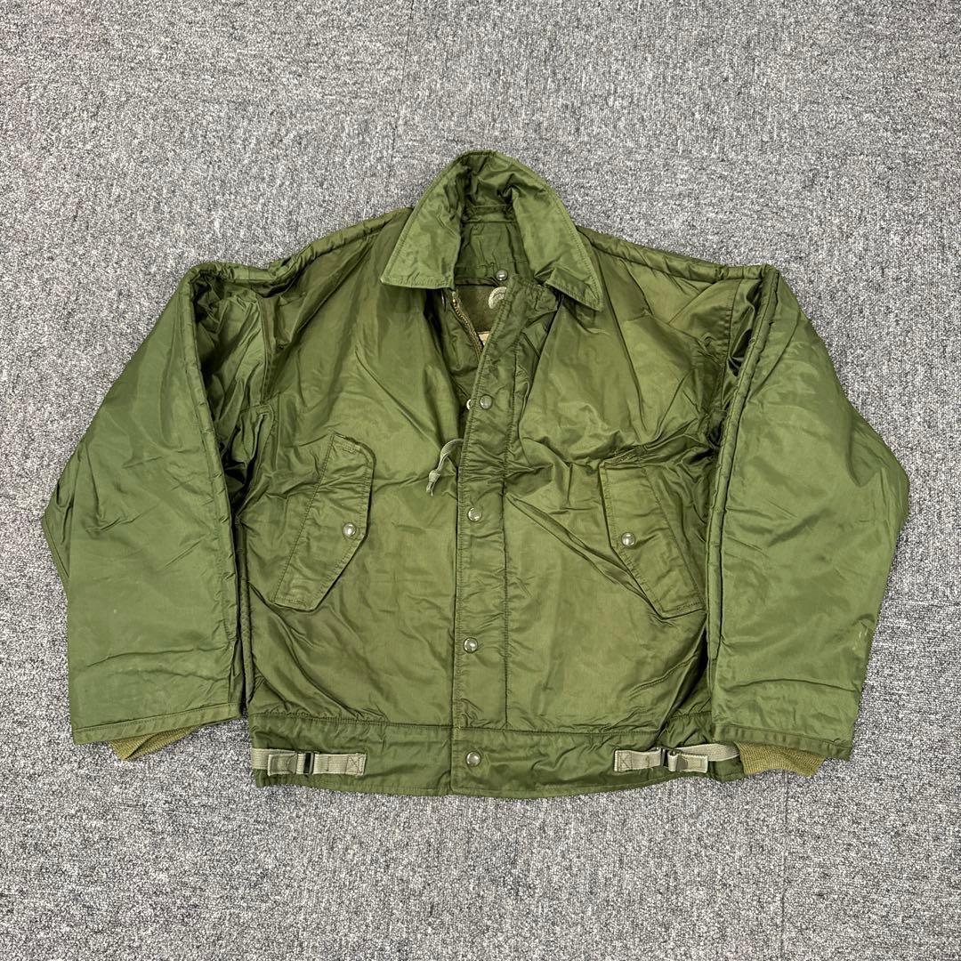 56　60s 米軍実物 A-1 デッキジャケット 前期 M US　NAVY