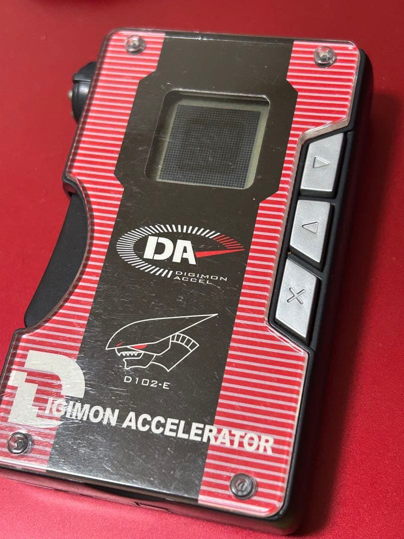 デジモンアクセラレーター バンダイ 赤/黒